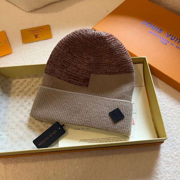 Louis Vuitton Neo Petit Damier Beanie Brown For Women